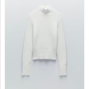Zara Soft Feel Knit Sweater - White